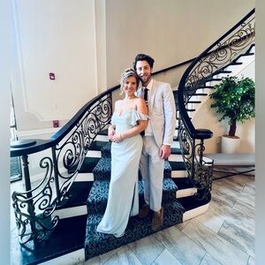 Powder blue Bridesmaids dress 

Only wore once